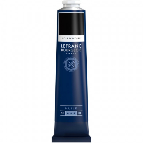 CULORI ULEI PICTURA FINE LEFRANC BOURGEOIS 150 ML - CULORI ULEI PICTURA FINE LEFRANC BOURGEOIS IVORY BLACK - 150 ML