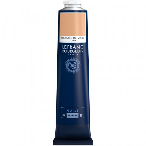 CULORI ULEI PICTURA FINE LEFRANC BOURGEOIS 150 ML - CULORI ULEI PICTURA FINE LEFRANC BOURGEOIS MARS ORANGE LIGHT - 150 ML