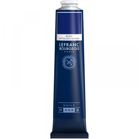 CULORI ULEI PICTURA FINE LEFRANC BOURGEOIS 150 ML - CULORI ULEI PICTURA FINE LEFRANC BOURGEOIS PHTALOCYANINE BLUE -  150 ML