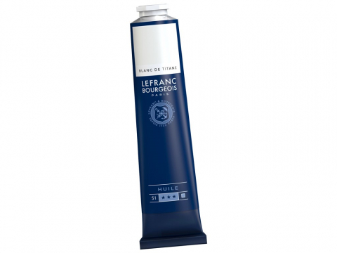 CULORI ULEI PICTURA FINE LEFRANC BOURGEOIS 150 ML - CULORI ULEI PICTURA FINE LEFRANC BOURGEOIS TITANIUM WHITE - 200 ML