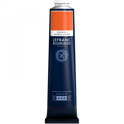 CULORI ULEI PICTURA FINE LEFRANC BOURGEOIS 150 ML - CULORI ULEI PICTURA FINE LEFRANC BOURGEOIS VERMILON ORANGE - 150 ML