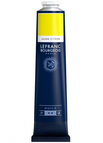 CULORI ULEI PICTURA FINE LEFRANC BOURGEOIS 150 ML - CULORI ULEI PICTURA FINE LEMON YELLOW - 150 ML