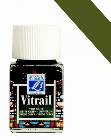 PICTURA - CULORI VITRALIU LEFRANC BOURGEOIS - OLIVE GREEN 50 ML