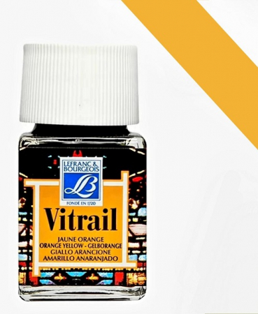 PICTURA - CULORI VITRALIU LEFRANC BOURGEOIS - ORANGE YELLOW 50 ML