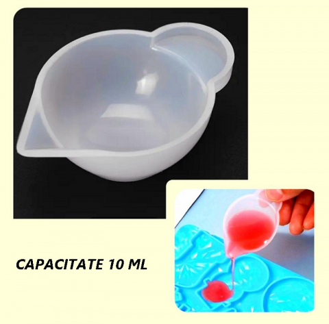 ACCESORII PENTRU RASINA EPOXIDICA - CUPA CU PICURATOR DIN SILICON