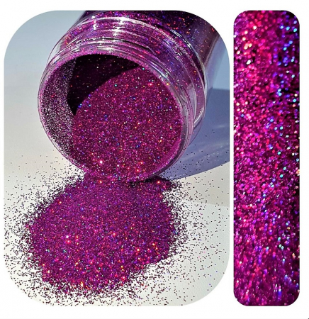 GLITTER HOLOGRAPHIC - DARK VIOLET 50 GR