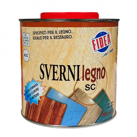 DECAPANT PENTRU LEMN - Decapant special pentru lemn gel 4L , FIDEA, Svernilegno, ideal pentru restaurare