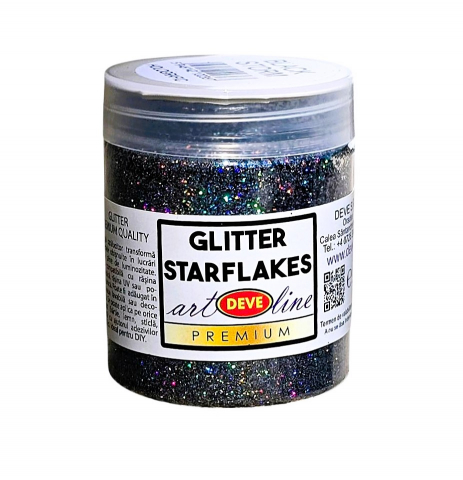 GLITTER HOLOGRAPHIC - BLACK STORM 50 GR [1]