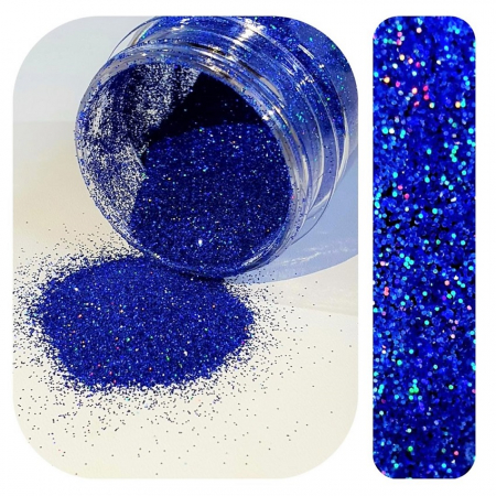 HOLOGRAPHIC SENSATION - GLITTER HOLOGRAPHIC - DARK BLUE 50 GR