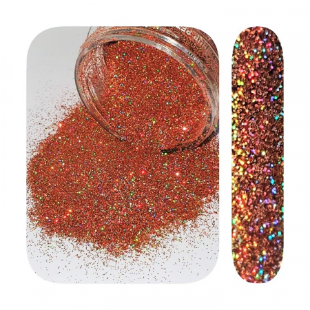 GLITTER-SCLIPICI - GLITTER HOLOGRAPHIC -VEGAS GOLD 50 GR