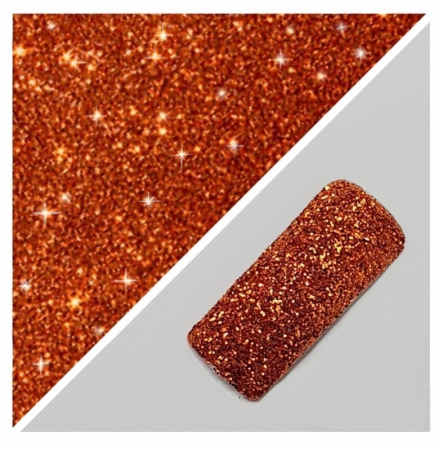 GLITTER METALIC VISION - GLITTER STARFLAKES - BRONZE 50 GR