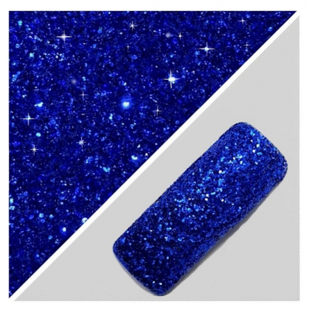 GLITTER METALIC VISION - GLITTER STARFLAKES - DEEP BLUE 50 GR