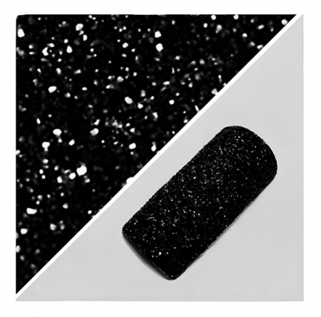GLITTER METALIC VISION - GLITTER STARFLAKES - GALACTIC BLACK 50 GR