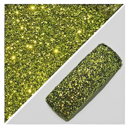 GLITTER METALIC VISION - GLITTER STARFLAKES - JURASSIC GREEN 50 GR