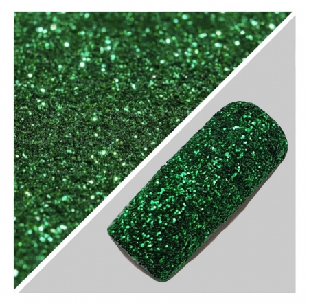 GLITTER METALIC VISION - GLITTER STARFLAKES - SCOTISH GREEN 50 GR