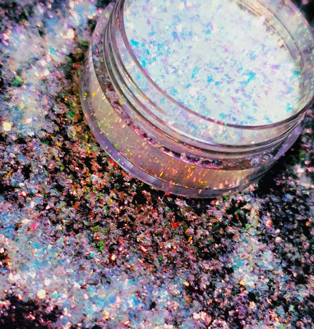 GLITTER IRIDISCENT FRAGMENTS - IRIDISCENT FRAGMENTS AURORA3 - 3 GR