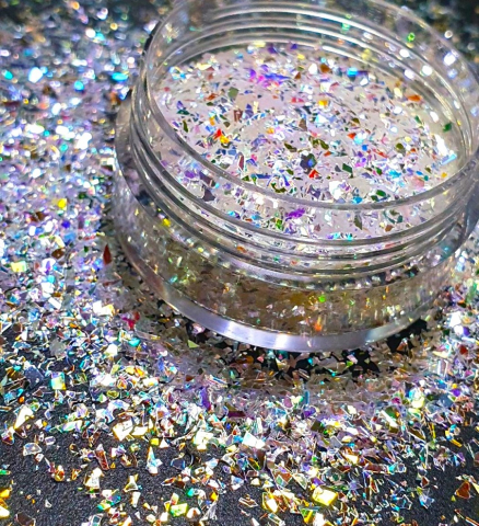 GLITTER IRIDISCENT FRAGMENTS - IRIDISCENT FRAGMENTS AURORA4 - 3 GR