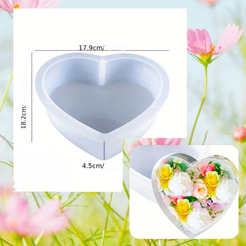 MATRITE SILICON - MATRITA SILICON FORMA INIMA