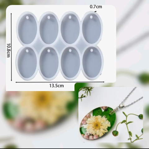 MATRITE SILICON - MATRITA SILICON PANDANTIV OVAL