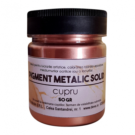 PIGMENTI METALICI PULBERE - PIGMENT METALIC - CUPRU 50 GR