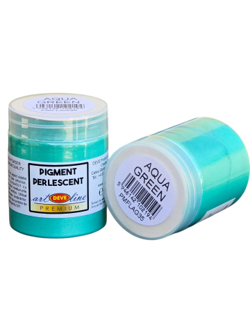 PIGMENT PERLESCENT - AQUA GREEN 35 GR [1]