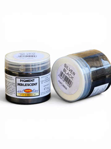 PIGMENT PERLESCENT - SILVER BLACK 35 GR [1]