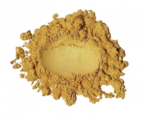PIGMENTI PERLESCENTI - PUDRA DE MICA - PUDRA DE MICA - FINE GOLD 35 GR