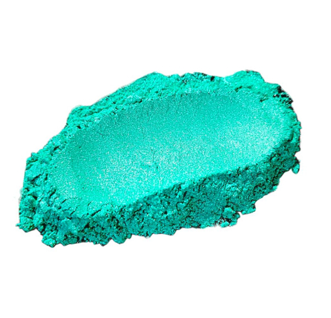 PIGMENTI PERLESCENTI - PUDRA DE MICA - PUDRA DE MICA - AQUA GREEN 35 GR