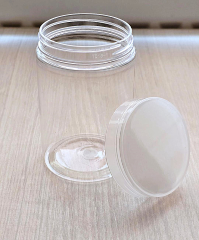 AMBALAJE - RECIPIENT PET COSMETIC 200ML TRANSPARENT CAL 56MM 60*91MM