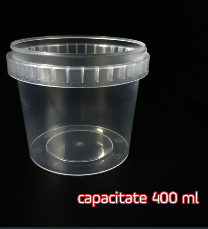 RECIPIENTE PLASTIC - RECIPIENT PLASTIC PENTRU AMESTECAT RASINA - 400 ML