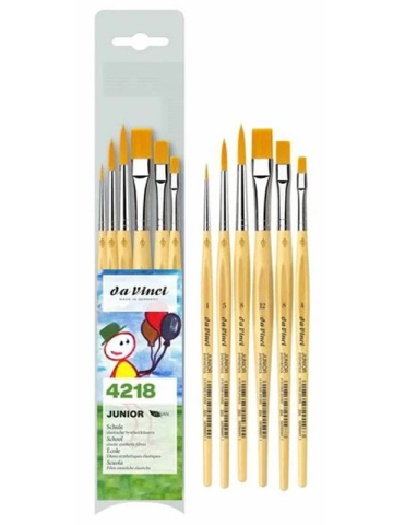 SET 6 PENSULE SINTETICE JUNIOR SCHOOL & HOBBY 4218 [1]