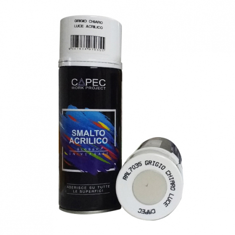 VOPSEA SPRAY - VOPSEA SPRAY ACRILIC  LUCIOS  - GRI DESCHIS RAL7035 400 ML