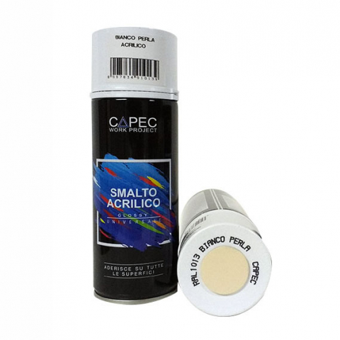 VOPSEA SPRAY - VOPSEA SPRAY ACRILIC  LUCIOS  - ALB PERLA RAL 1013 400 ML