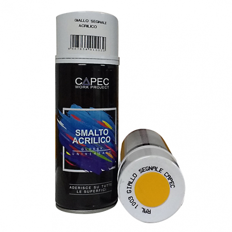 VOPSEA SPRAY - VOPSEA SPRAY ACRILIC  LUCIOS  - GALBEN SEMNAL RAL 1003 400 ML