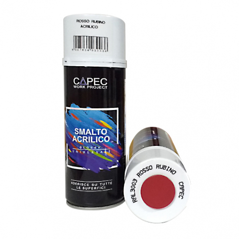 VOPSEA SPRAY - VOPSEA SPRAY ACRILIC LUCIOS  - ROSU RUBIN RAL 3003 400 ML