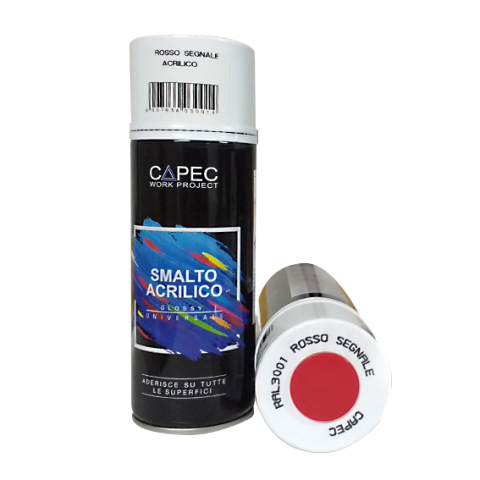VOPSEA SPRAY - VOPSEA SPRAY ACRILIC LUCIOS  - ROSU SEMNAL RAL 3001 400 ML