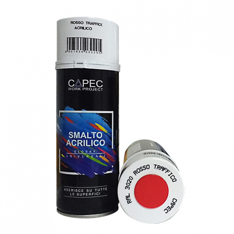 VOPSEA SPRAY - VOPSEA SPRAY ACRILIC LUCIOS  - ROSU TRAFIC RAL 3020 400 ML