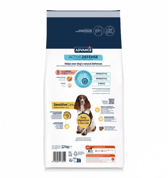 Advance Sensitive Medium Maxi Caine Somon 12kg Sac [2]