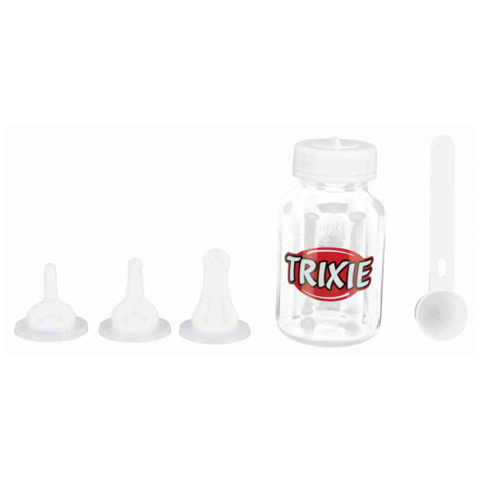 Trixie Biberon 120ml Cu 3 Tetine Silicon si Dozator [2]