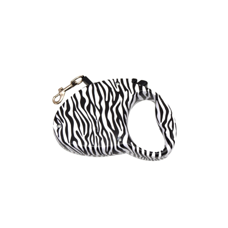 Zgarzi, lese, hamuri caini - 4dog Delux Lesa Retractabila Talie Medie Color 3m