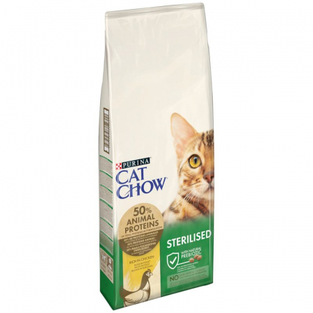 Hrana uscata pisici - Cat Chow Sterilised Cu Pui