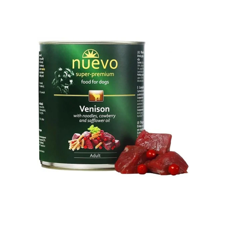 Hrana umeda caini - Consertva Nuevo Caini Cu Caprioara 800gr
