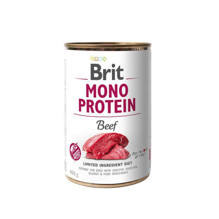 Caini - Conserva Caine Brit Mono Protein Vita 400Gr