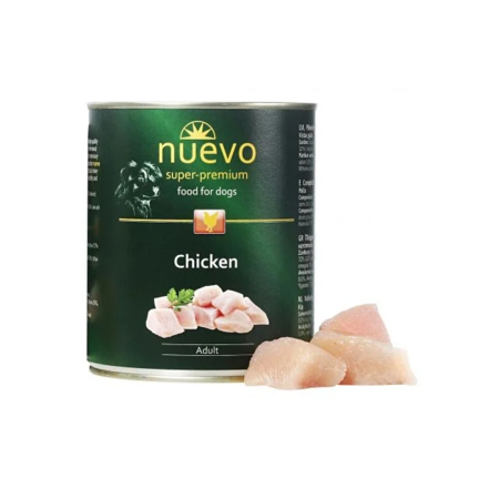 Hrana umeda caini - Conserva Nuevo Caini Cu Pui 800gr