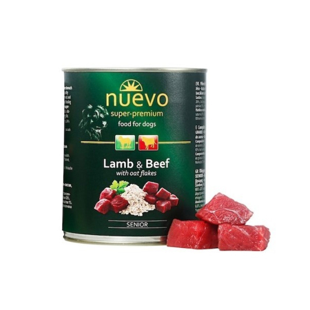 Hrana umeda caini - Conserva Nuevo Caini Senior Cu Vita Si Miel 800gr
