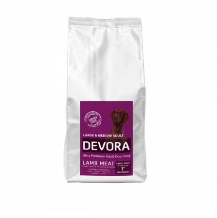 Hrana uscata caini - Devora Hrana Caini Semiumeda Miel Si Orez 7.5kg