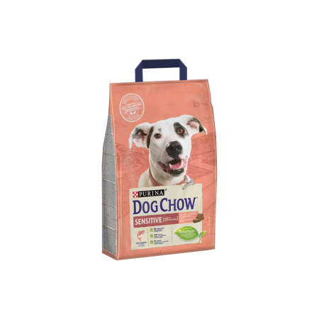 Hrana uscata caini - Dog Chow Adult Sensitive Cu Somon 2.5kg