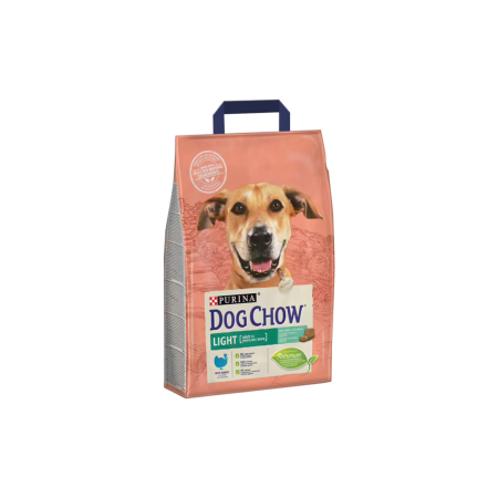Hrana uscata caini - Dog Chow Light Cu Curcan 2.5kg