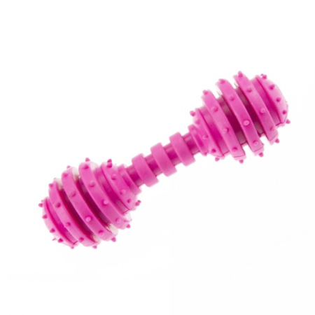 Accesorii caini - Enjoy Jucarie Dental Gantera Zimtata 3-3020 12.5 cm