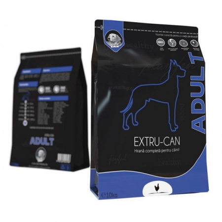 Hrana uscata caini - Extru-Can Adult – 10 kg